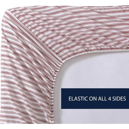 Cotton Percale Full Sheet Set