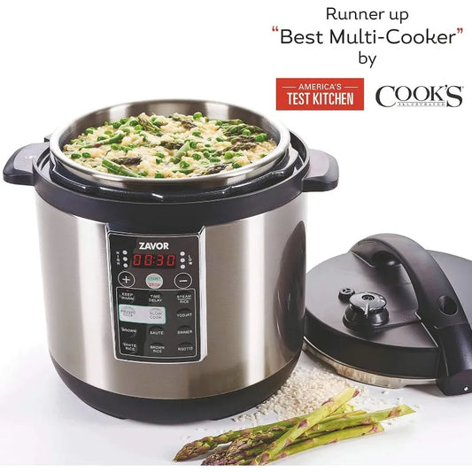 8 Quart Multi-cooker with America's Test Kitchen Multicooker Perfection Cookbook