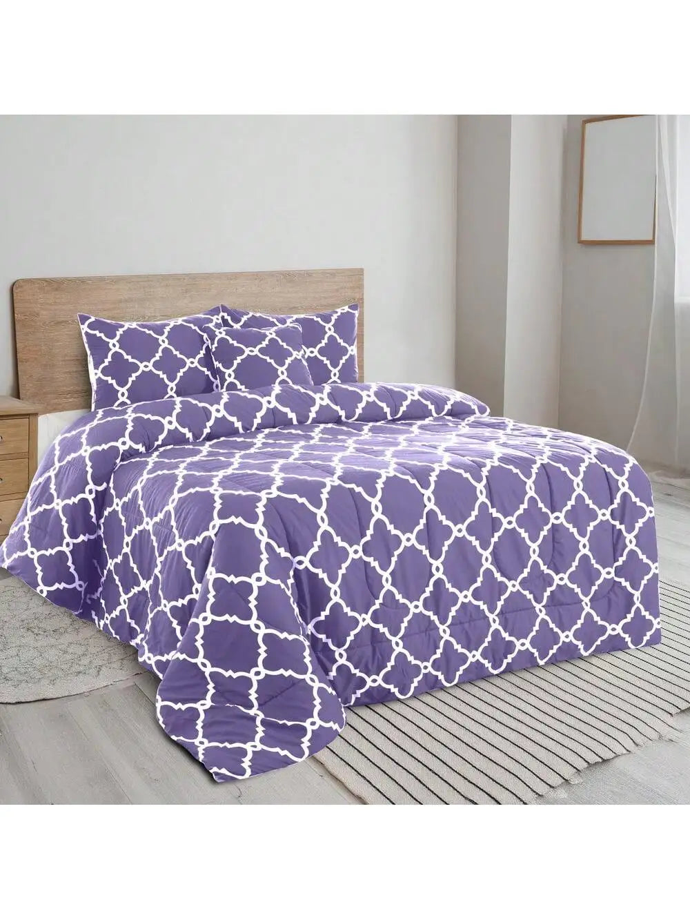 Lux Décor 5-Piece Reversible Comforter Set