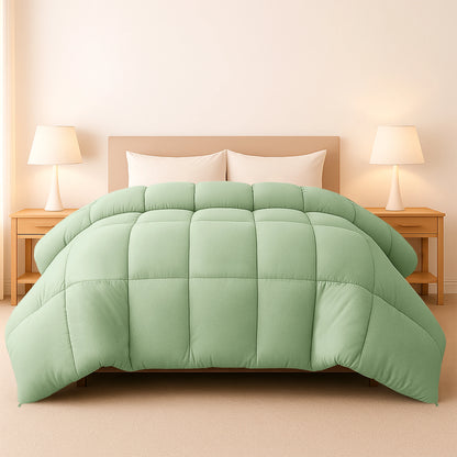 Lux Decor Down Alternative Comforter with Box Stitch Design