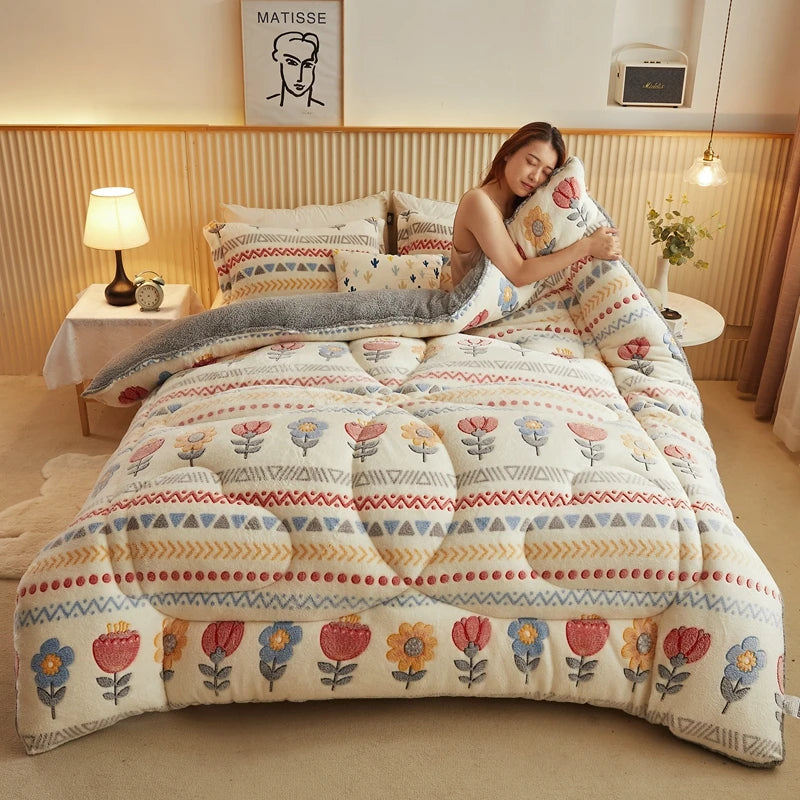 Tribal Aztec Geometric Comforter Set