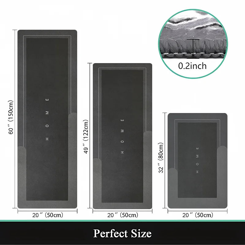 Bohemian Style Kitchen Floor Mat