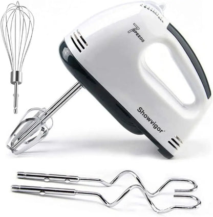 Electric Hand Mixer 180W with 5 Stainless Steel Attachments
