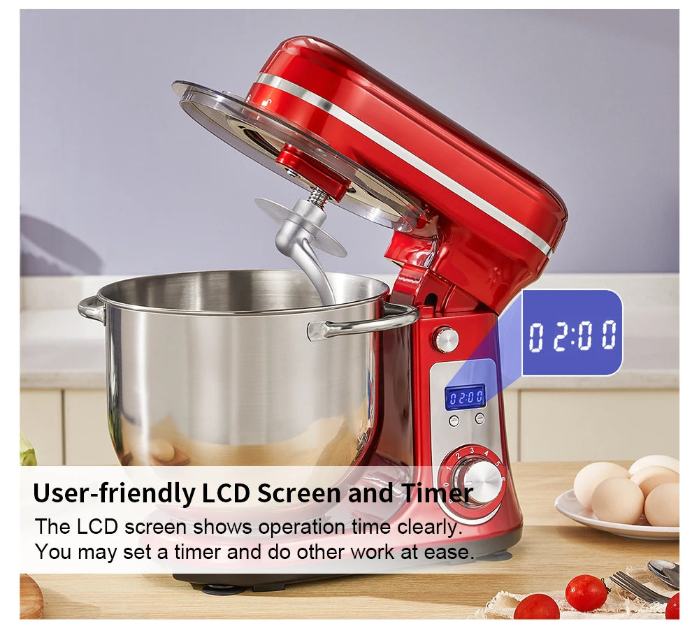 6-Speed Kitchen Food Stand Mixer