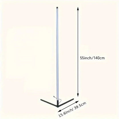60-Inch RGB LED Corner Floor Lamp