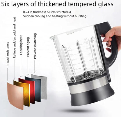 Countertop Heated Food Blender with 9 One Touch Programs