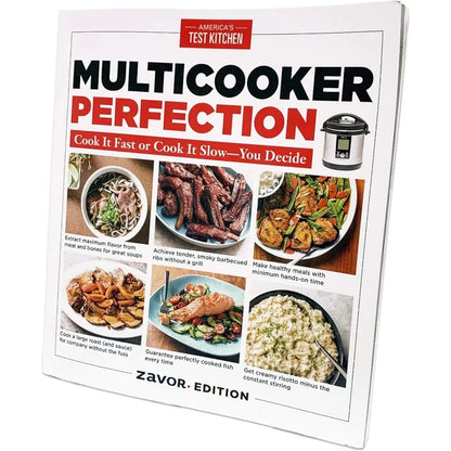 8 Quart Multi-cooker with America's Test Kitchen Multicooker Perfection Cookbook