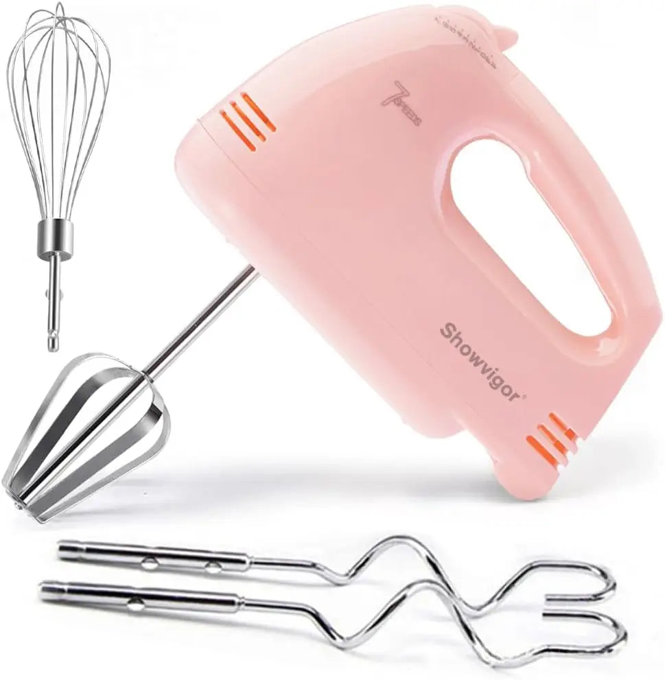 Electric Hand Mixer 180W with 5 Stainless Steel Attachments
