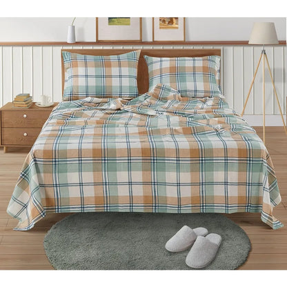 15" Deep Pocket Queen Flannel Sheets Set
