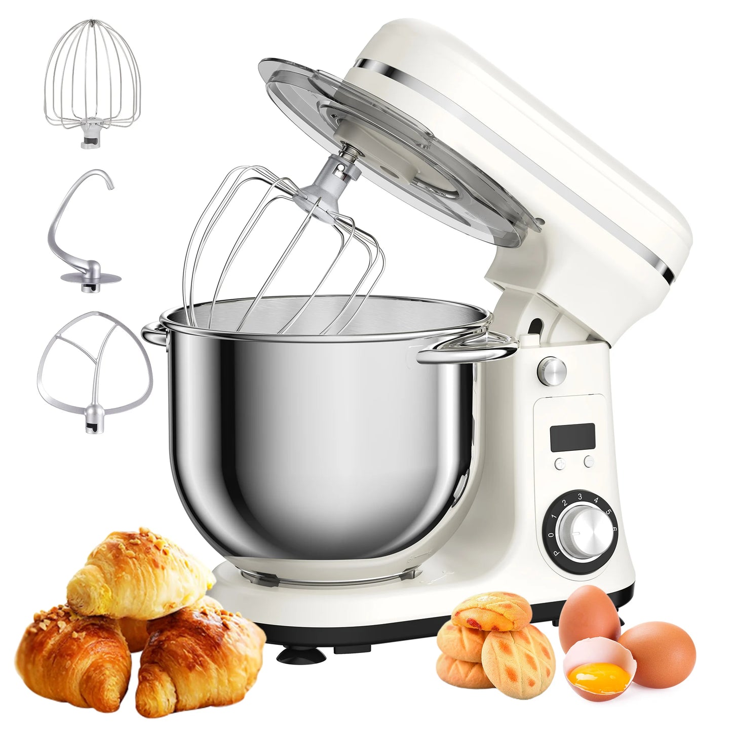 6-Speed Kitchen Food Stand Mixer