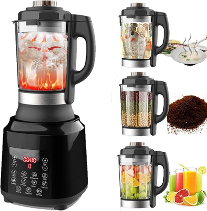 Countertop Heated Food Blender with 9 One Touch Programs
