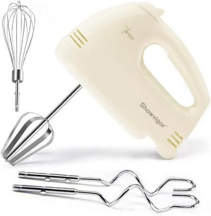 Electric Hand Mixer 180W with 5 Stainless Steel Attachments