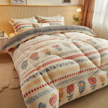 Tribal Aztec Geometric Comforter Set