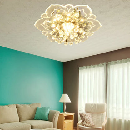 Modern LED Crystal Ceiling Chandelier