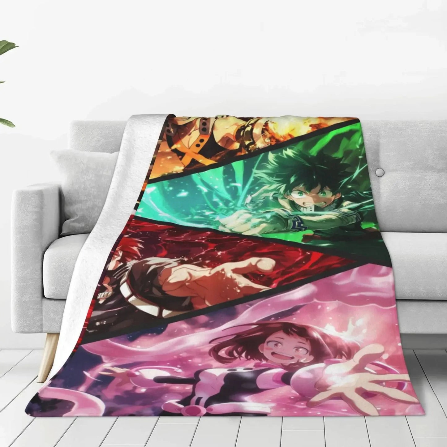 Cartoon Warm Flannel Blanket