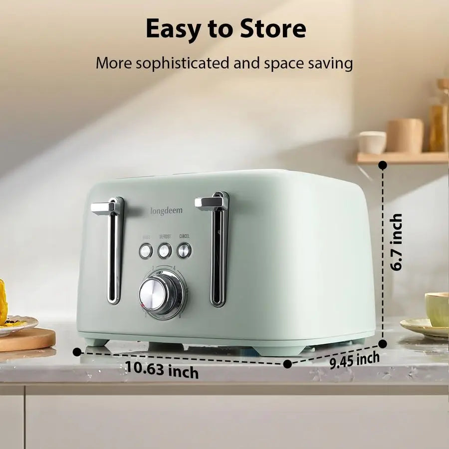 Stainless Steel Toaster 1.5 Extra Wide Slots