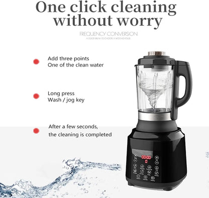 Countertop Heated Food Blender with 9 One Touch Programs