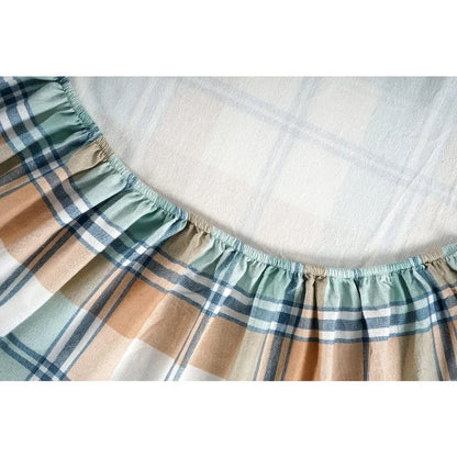 15" Deep Pocket Queen Flannel Sheets Set