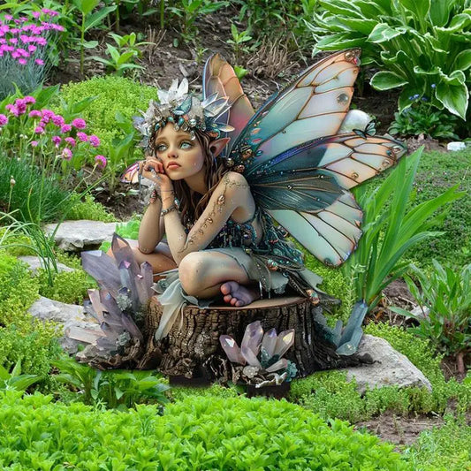 Acrylic Fairy Garden Stakes Decor