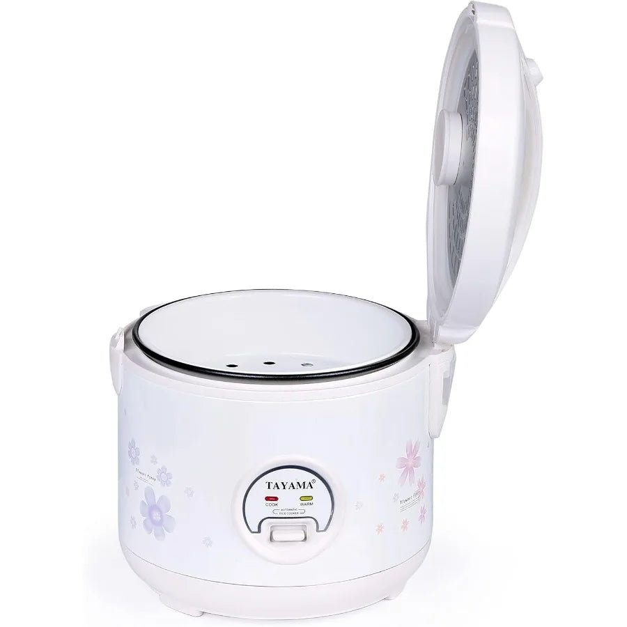 Automatic Rice Cooker Food Steamer with 10-Cup Capacity