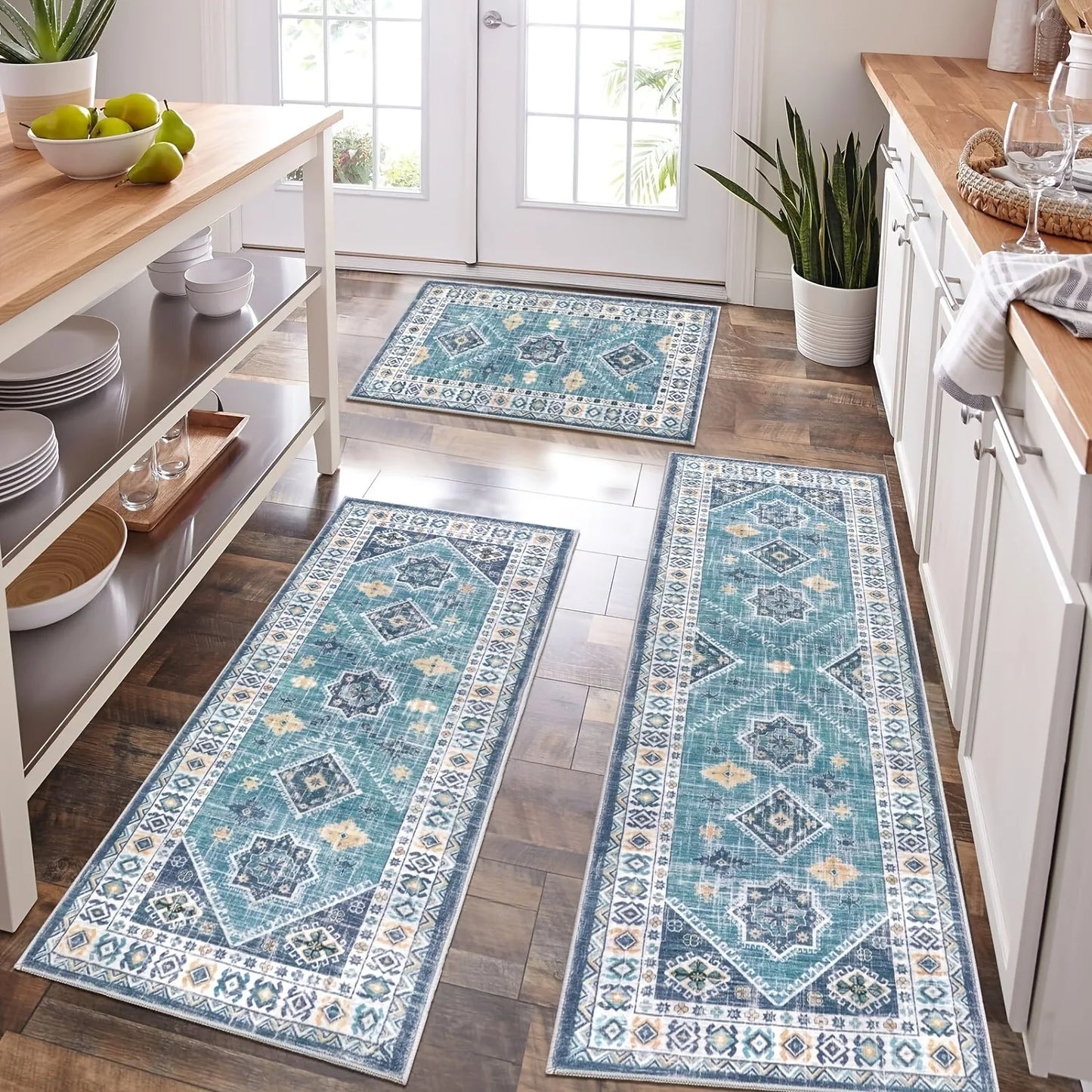 Bohemian Style Kitchen Floor Mat