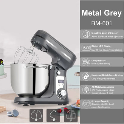 6-Speed Kitchen Food Stand Mixer