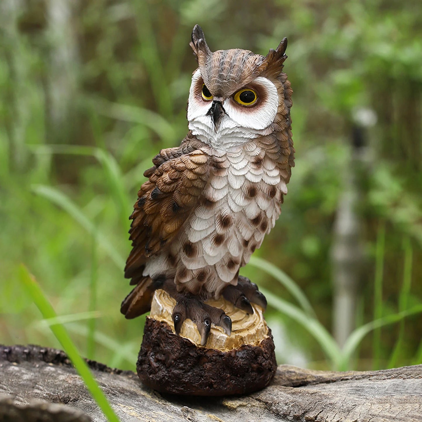 Resin Owl Statue