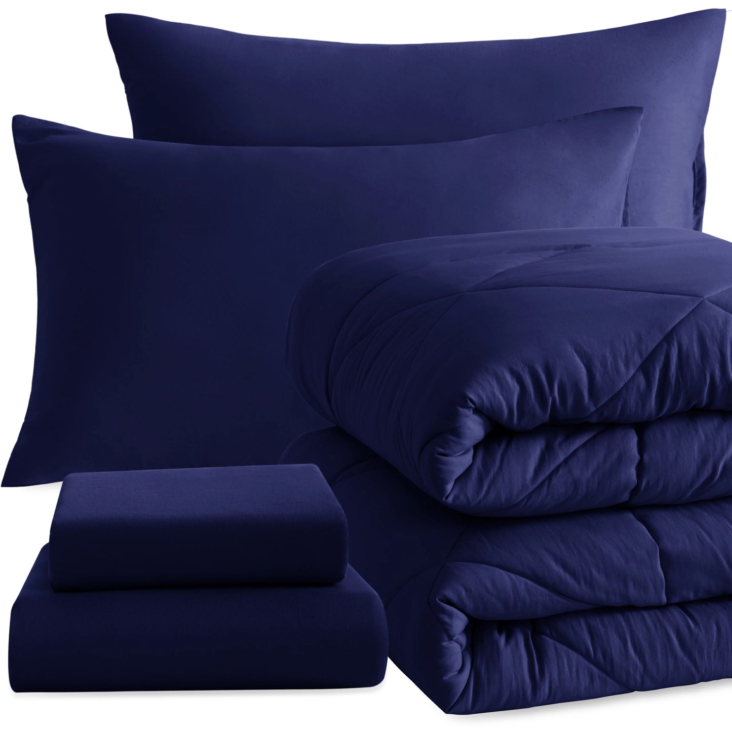 5 Piece Breathable Bedding Comforter Set