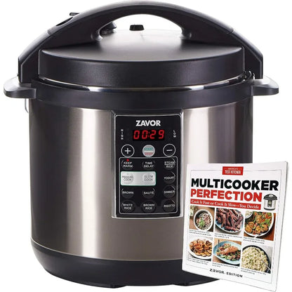 8 Quart Multi-cooker with America's Test Kitchen Multicooker Perfection Cookbook