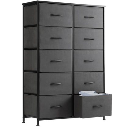 10 Fabric Drawers Steel Frame Cabinet