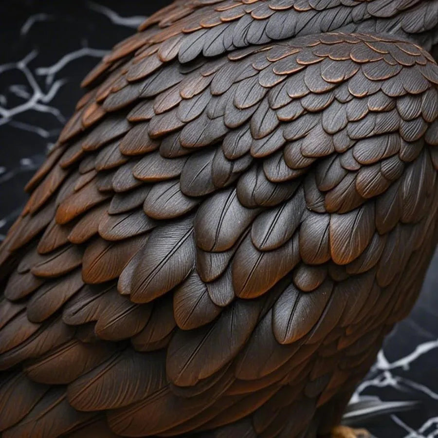 Majestic Realistic Bald Eagle Statue Outdoor