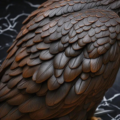 Majestic Realistic Bald Eagle Statue Outdoor