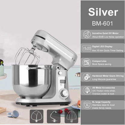 6-Speed Kitchen Food Stand Mixer
