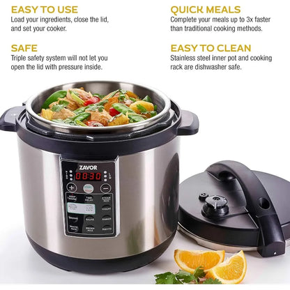8 Quart Multi-cooker with America's Test Kitchen Multicooker Perfection Cookbook
