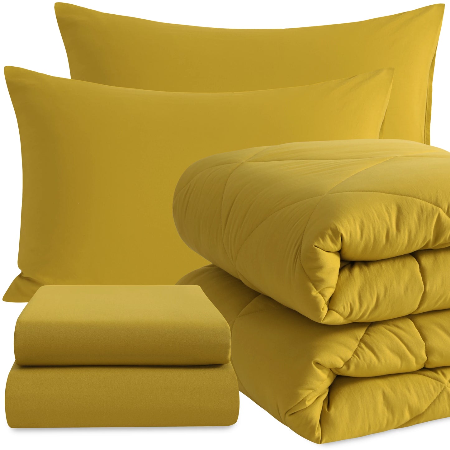 5 Piece Breathable Bedding Comforter Set