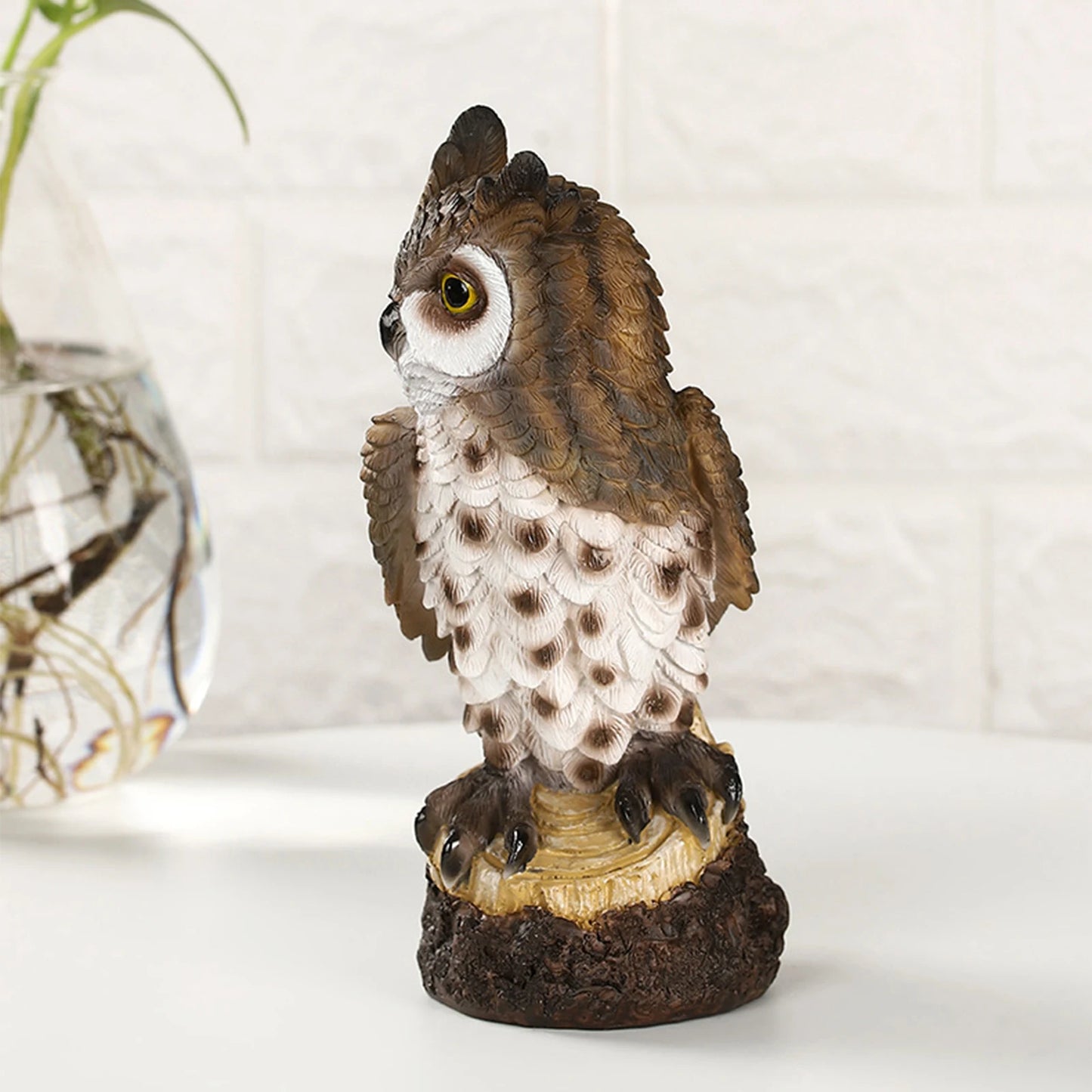 Resin Owl Statue